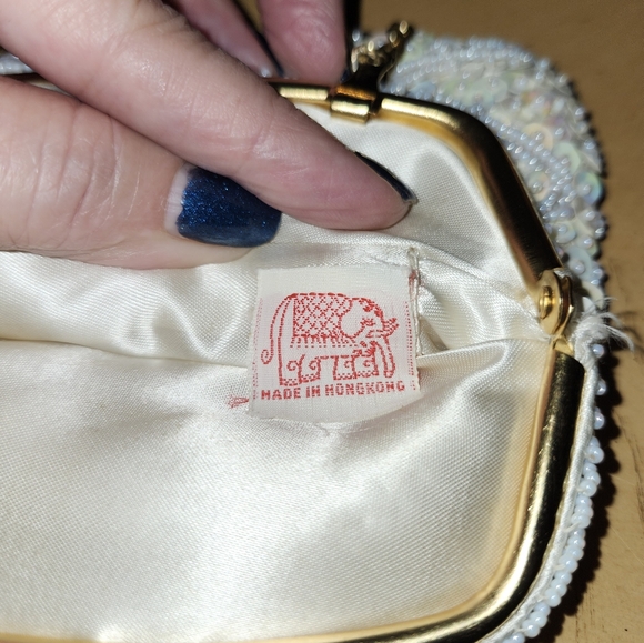 Vintage Handbeaded Evening Bag - Picture 4 of 4